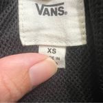 Vans  Black Windbreaker Jacket XS – Lightweight Hooded Skate Style Photo 2