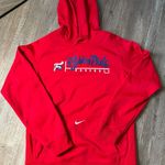 Nike Phillies Sweatshirt Hoodie Fightin Phils 2013 Baseball Red Blue Size M Photo 0