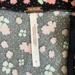 Free People NWT  Irl Mini Skirt Women 4 Black Floral Cottagecore Coquette Prairie Photo 4