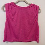 JoyLab  Pink Muscle Tee Crop Sleeveless Photo 0