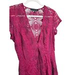 For Love & Lemons Sienna Mini Dress in Scarlet Sz. L Photo 3