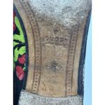 Gucci Jordaan Horsebit Accent Floral Print Loafers Black Pink Green Size 7.5 Photo 12