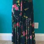 CAbi New with tags Sophia drama wrap skirt in midnight flowers floral pattern Photo 1