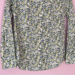 J.Crew Poplin Shirt in Liberty Floral w Blue Green for Women Size 0 Photo 3
