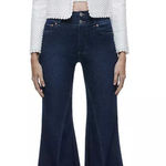 Alice + Olivia  Noella Scalloped‎ Knit Jacket Size Medium New with Tags Photo 0