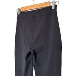 Alo Yoga Airbrush High Waist Flutter Flare Split Legging Pant Black Small Photo 4