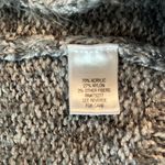 Apt. 9  Silver/Gray Knit Sweater long sleeve open front Holiday sparkle size M Photo 3