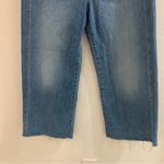 Veronica Beard  Taylor Wide Leg Crop High Rise Raw Hem Jeans Size 27 Photo 5