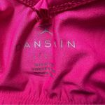 Danskin Scallop Hem Womens Thin Double Strap Crop Tank Luminous Pink Sz L Photo 9