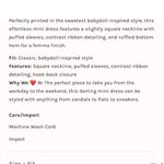 Free People Marney Mini Dress on Original Combo Size M Photo 5