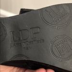 L'Amour Des Pieds Maulia Block Heel Slide Sandal LDP Black Size 7.5 Photo 8