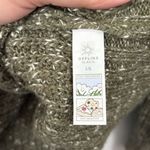 Aerie OFFLINE  Chillside Quarter Zip Sweater Olive‎ Green Cozy Oversized Large Photo 3