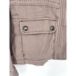 Aeropostale  Women's XS Full Zip Up Bomber Jacket Light Pink Long Sleeve Cotton Photo 3