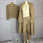 Salvatore Ferragamo VINTAGE Wool & Alpace blend three piece suit in tan medium Photo 2