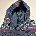 Bench Women's Puffer Jacket Blue Size M Winter Mid-Length Full Zip- Fox Photo 9