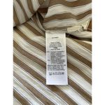 Madewell  Crinkled Button Up Shirt Womens Long Sleeve Striped Relaxed Size XXS Photo 4