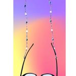 VTG Handmade Blue Beaded Eyeglass Holder Reading Glasses Jewelry New 28 in L Photo 2