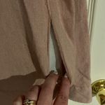 Altar'd State Flannel Shacket with Front Pockets, Dust Rose, Size Medium Photo 2