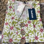 Mod Cloth Floral Linen Top Photo 2