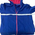 Quacker Factory Quaker Factory Navy Blue full zip sweatshirt rhinestone zipper size large Photo 4