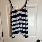 ZARA  Trafaluc Tank Cotton Flowy Nautical‎ Travel BOHO Size Small Resortwear Photo 4