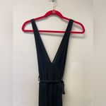 Urban Outfitters  Silence + Noise Plunge V Neck Tie Waist MIDI Dress Size S Photo 1