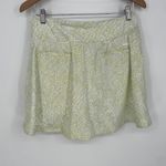 Adidas  Women's Printed Frill Golf Skirt White Green Yellow Athletic Size S Photo 6