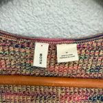 Anthropologie  Moth Scoop Neck Short Sleeve Sweater Top Size Medium‎ EUC Photo 2