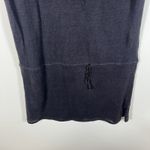 Comptoir des Cotonniers Linen Top Drawstring Waist Minimalist Neutral Women's M Blue Size M Photo 2