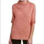 CAbi  Peach Shrug Sweater with folded Neck size M Photo 1