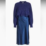 NWT dH New York Ann Sweater and Midi Dress | Size: Large Purple Photo 1
