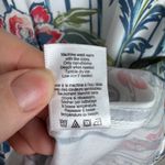 Coldwater Creek  Floral Striped‎ Button Down Shirt Size 16 Tropical Casual NEW Photo 6