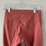 Lululemon Wunder Under High Rise Tight Full On Luxtreme Size 8 Color is Rose 25” Photo 3
