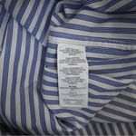 J.Crew Womens 4 Blue White Striped Pullover V Neck Blouse Photo 9