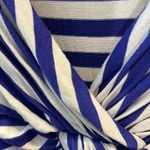 SPENSE Tank Dress Stretchy Casual Blue & White Stripes Photo 3