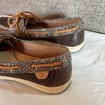 Sperry  Top Sider Women’s Barrelfish Animal Print Boat Shoes‎ Size 8 Deck Yacht Photo 4
