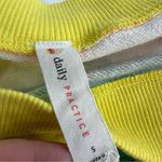 Anthropologie  Daily practice cropped floral sweatshirt sz S Photo 2