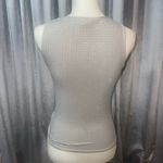 Bailey 44 Sleeveless Top Cocktail Party-Womens Small-Gray W/Rhinestones Photo 3