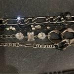 Juicy Couture  Pam Gela Multi Chain Wide Charm Bracelet Silver New Photo 4