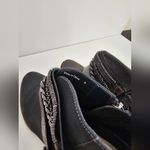 Dolce Vita Yasmina Chain Dark Gray Suede Leather Ankle Boots Size 8 Photo 6