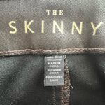 White House | Black Market High Rise Brown Coated Denim Size 10 EUC button fly Photo 4