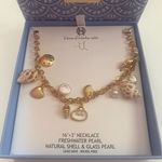 House of Harlow 1960 Gold and Natural Shell Necklace Photo 0