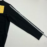 Quacker Factory  Womens Size Large Black Bling Heart Valentine Shirt‎ Top NEW Photo 9