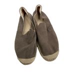 Bettye Muller Betty Muller Brown Suede Leather Espadrille Slip on Flats Women's Size 39-7.5-8 Photo 2