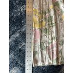 Vassarette Vintage Pajama Set~Pants & Tie Front Top Satin Floral Size 34 Photo 10