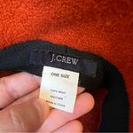 J.Crew Women's 100% Wool Orange Bucket Hat One Size Photo 1