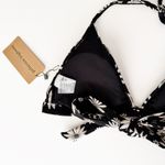 Modcloth [] Princess Highway Black Daisy Floral Bree Bikini Top NWT Size Small S Photo 4