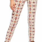 Free People  Wild Child Skinny‎ Jeans Geometric Printed Aztec Size 25 Photo 0