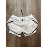 Gymshark Women's Speed 2 in 1 Shorts Training Running Coconut White Medium M Photo 1