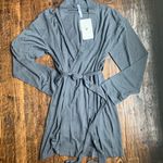 Fabletics NWT  Sienna Robe Charcoal Small Photo 3
